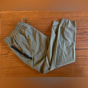 bcg Olive Green Men's Jogger Pants with Zip Pocket